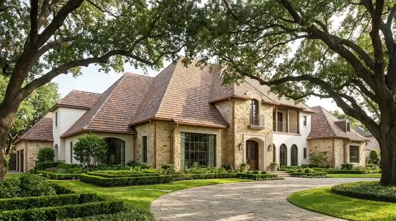 Tile roof in Preston Hollow