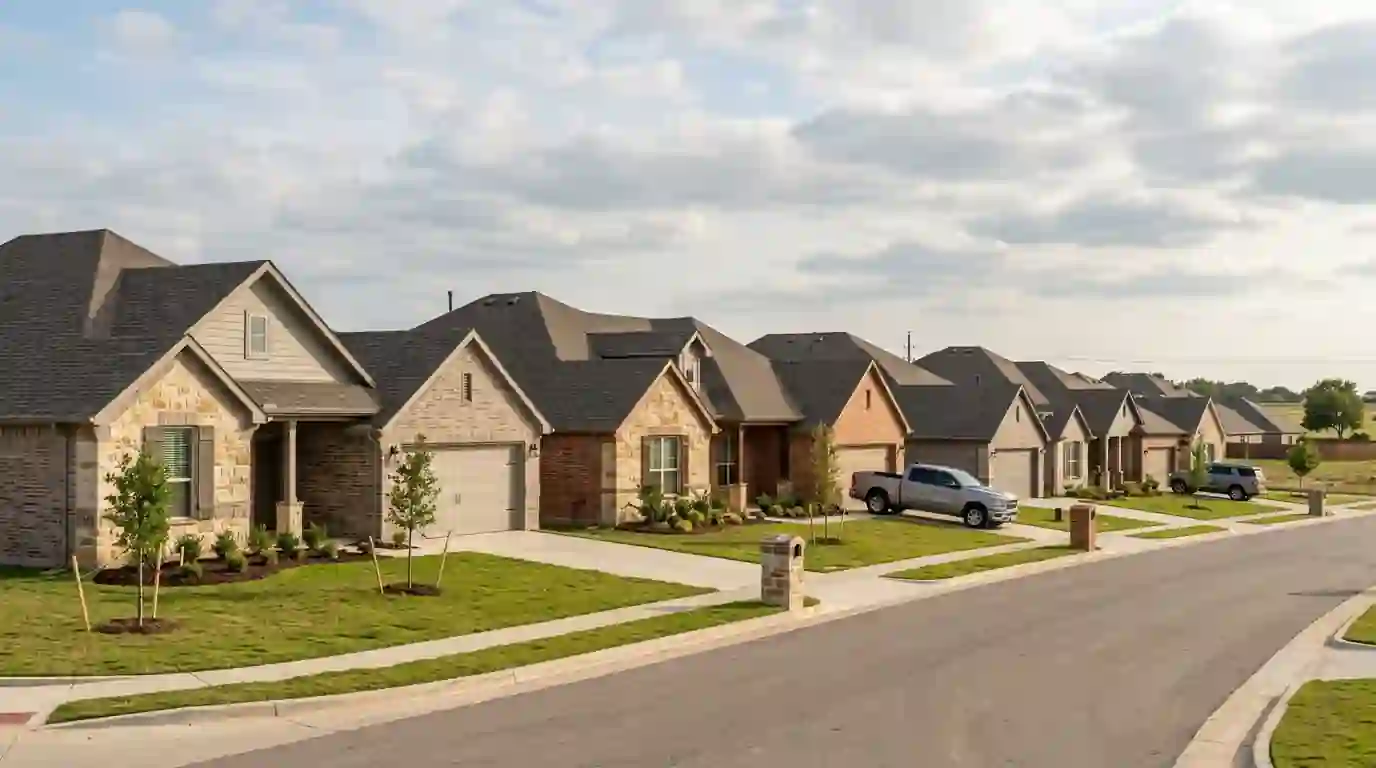 New homes in Forney